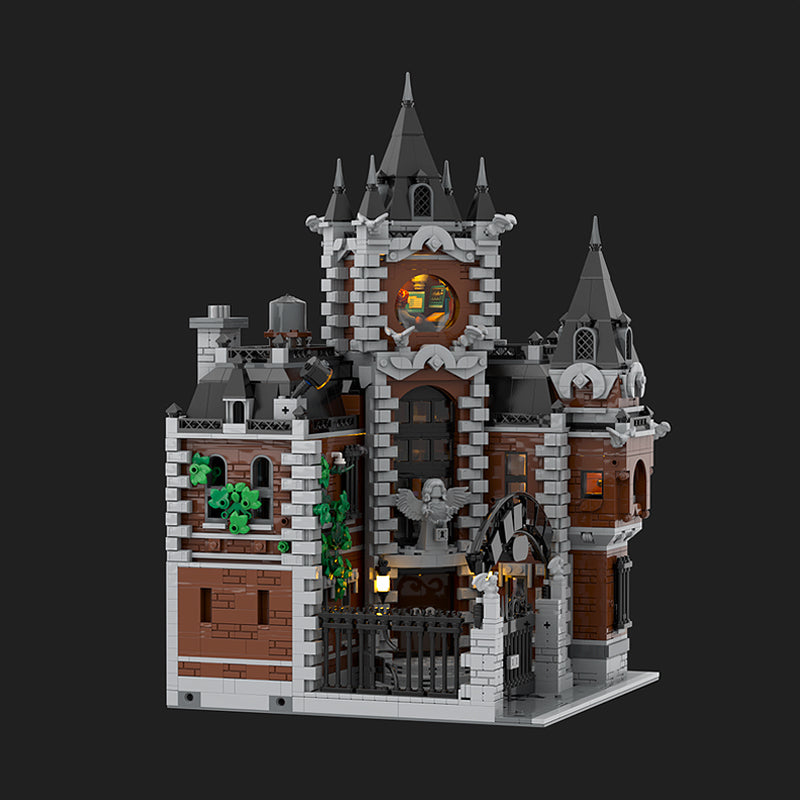 Goat Bricks Arkham Asylum - Expansion (Tower) Building Blocks Model