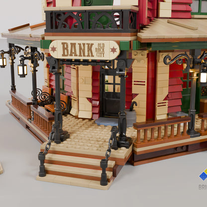 Goat Bricks OLD ROCK CITY Building Blocks Model