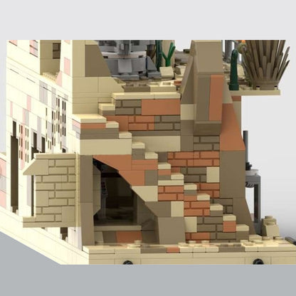 Goat Bricks Rebel Hideout Building Blocks Model
