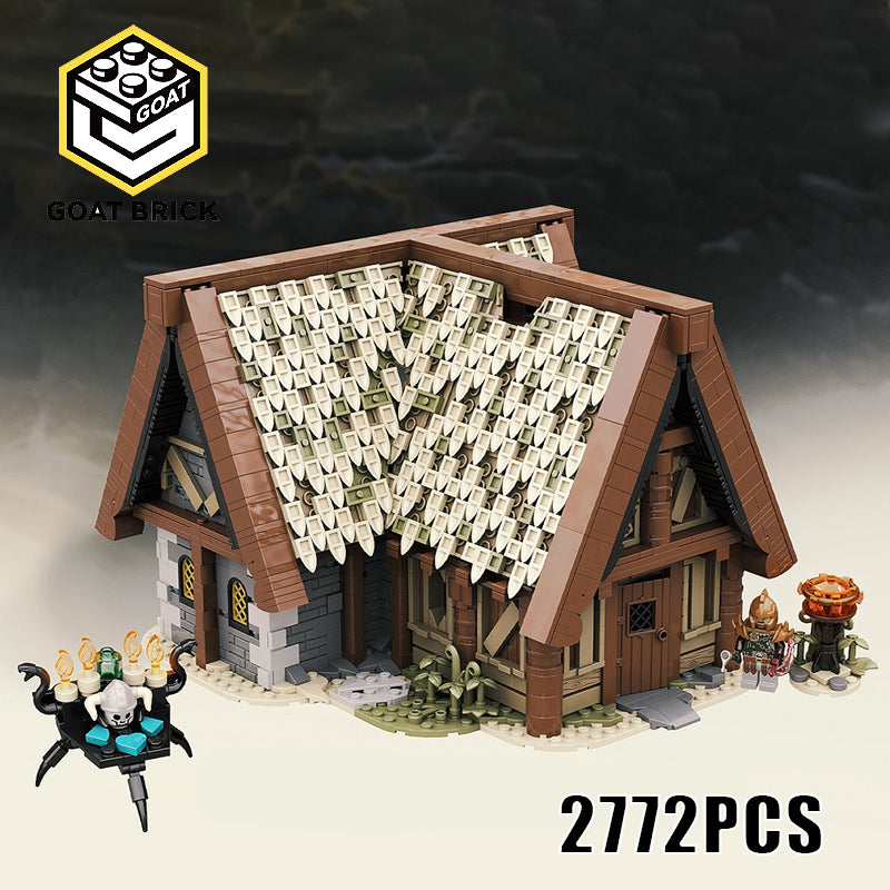 Goat Bricks Skyrim Whiterun Breezehome house Building Blocks Model