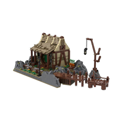 Goat Bricks Bucklebury Ferry Building Blocks Model