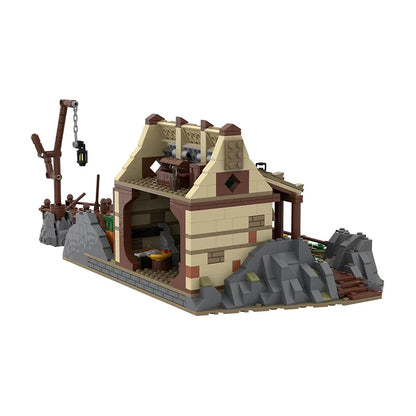 Goat Bricks Bucklebury Ferry Building Blocks Model