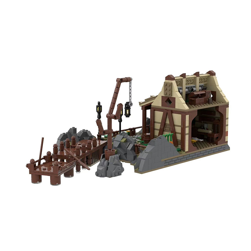 Goat Bricks Bucklebury Ferry Building Blocks Model