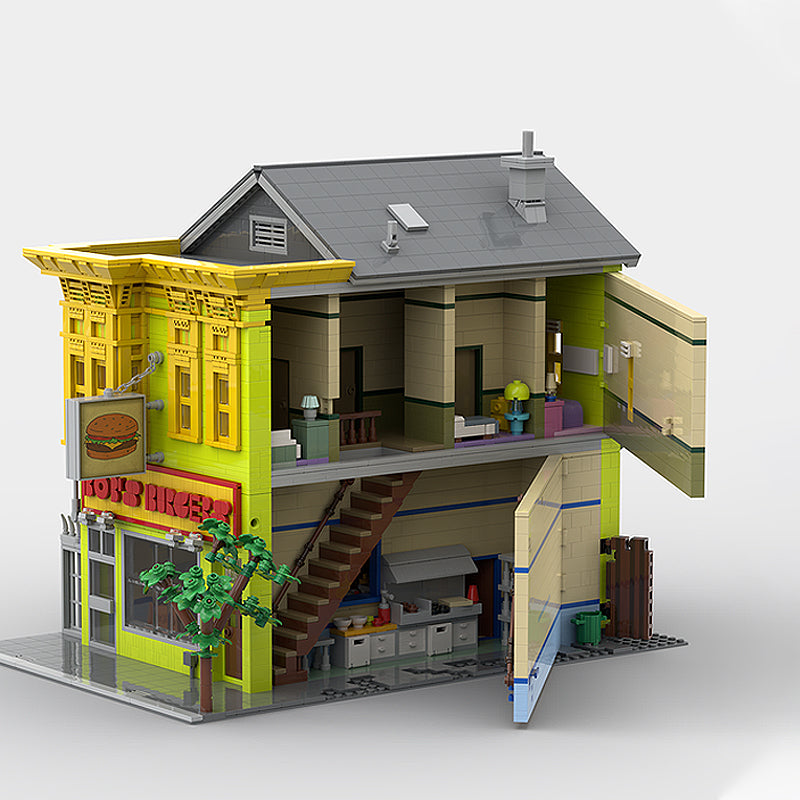 Goat Bricks Bob's Burgers house Building Blocks Model