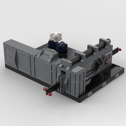 Goat Bricks Star Movie Death Star Diorama Building Blocks Model