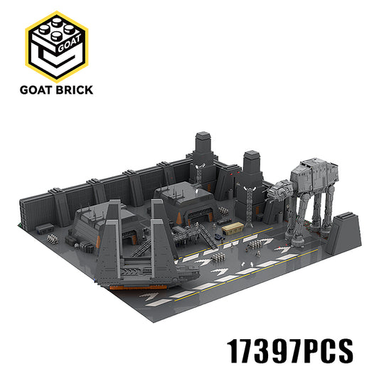 Goat Bricks SW - Research Station 9 Building Blocks Model