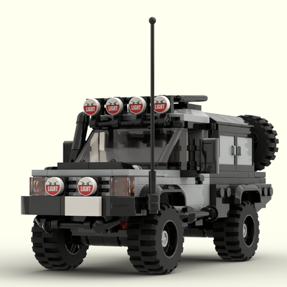 Goat Bricks City Car Off-Road Expeditions Nomad Building Blocks Model