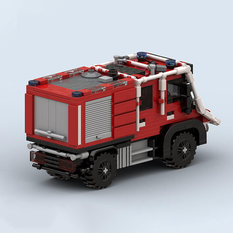 Goat Bricks Utrecht Wildland Fire Engine Building Blocks Model
