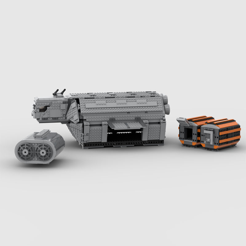 Goat Bricks Star Movie Imperial Heavy Freighter "The dependable Building Blocks Model