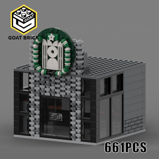 Goat Bricks Mini starbucks Building Blocks Model