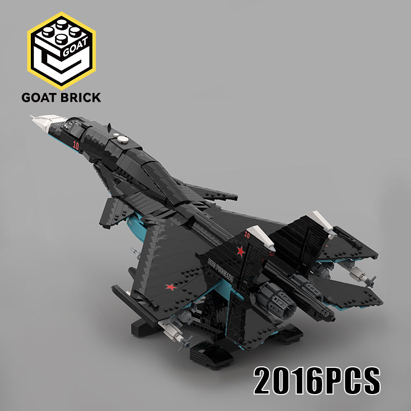 Goat Bricks SU-34 Fullback Building Blocks Model