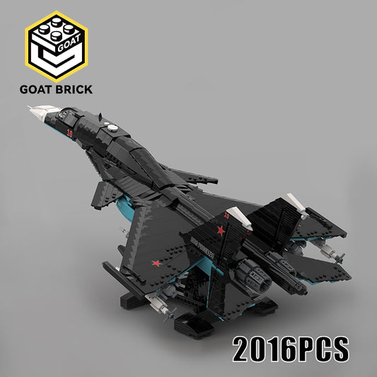 Goat Bricks SU-34 Fullback Building Blocks Model