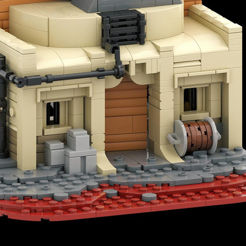 Goat Bricks Star Movie Andor - Streets of Ferrix - Workshop Building Blocks Model