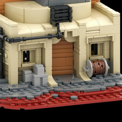 Goat Bricks Star Movie Andor - Streets of Ferrix - Workshop Building Blocks Model