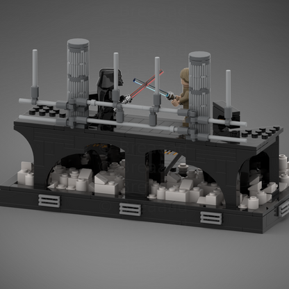 Goat Bricks Star Movie Carbonite Freezing Chamber Duel Building Blocks Model