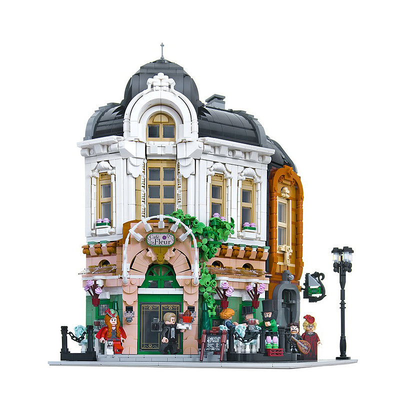 Goat Bricks Cafe Fleur Building Blocks Model