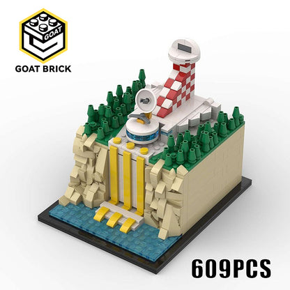 Goat Bricks Grendizer - Space Research Center (RENEWAL) Building Blocks Model