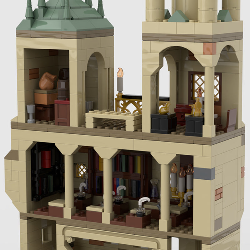 Goat Bricks Magical Movie Potions Classroom and History of Magic Classroom Building Blocks Model