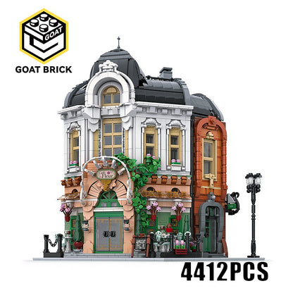 Goat Bricks Cafe Fleur Building Blocks Model
