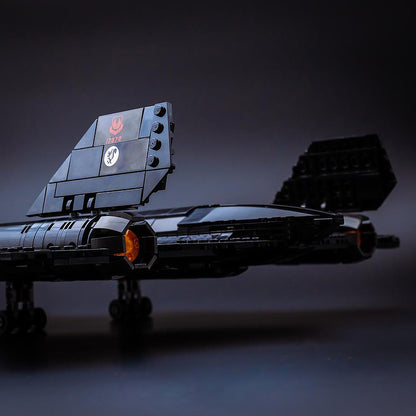Goat Bricks Lockheed SR-71 Blackbird (Jetfire) Building Blocks Model