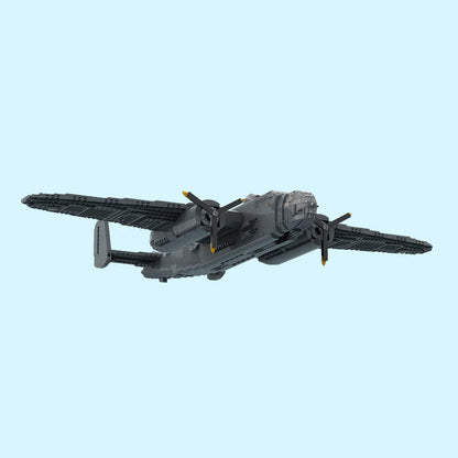 Goat Bricks B-25 Mitchell Building Blocks Model