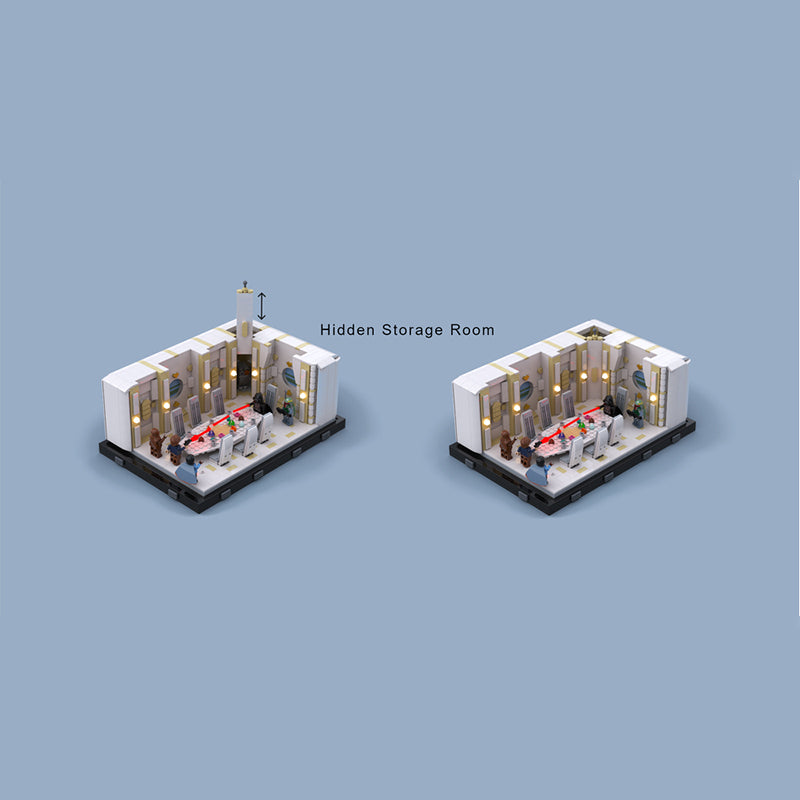 Goat Bricks Star Movie Betrayal in The Clouds Building Blocks Model