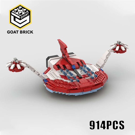 Goat Bricks SPACER ( GRENDIZER UFO ) Building Blocks Model