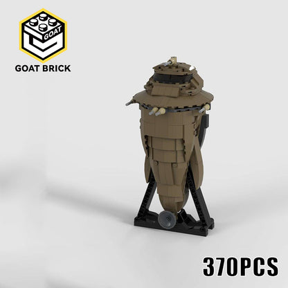 Goat Bricks Star Movie Sun Crusher Building Blocks Model