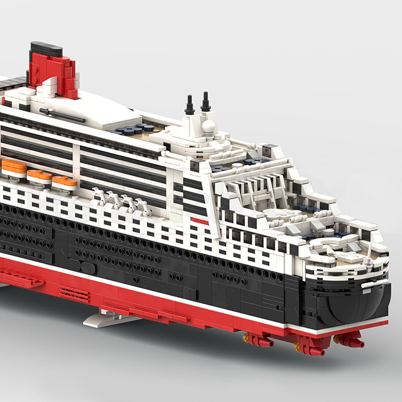 Goat Bricks RMS Queen Mary 2 Building Blocks Model