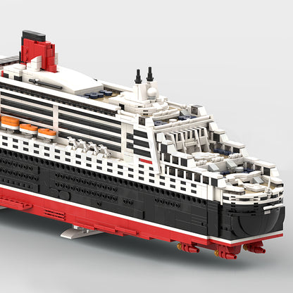 Goat Bricks RMS Queen Mary 2 Building Blocks Model
