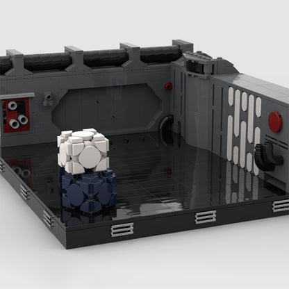 Goat Bricks Star Movie Death Star Diorama Building Blocks Model