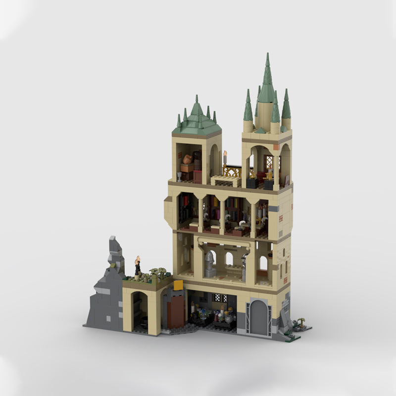 Goat Bricks Magical Movie Potions Classroom and History of Magic Classroom Building Blocks Model