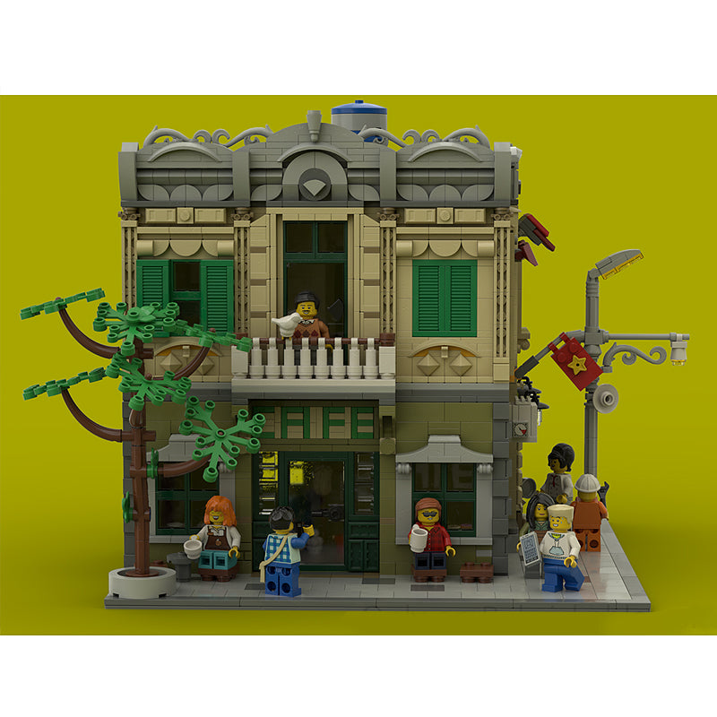 Goat Bricks Ha Noi Old Street Building Blocks Model