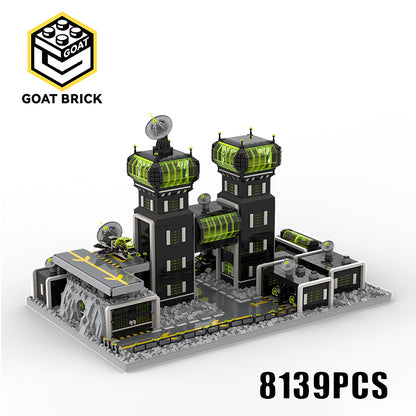 Goat Bricks Blacktron 2 Base Building Blocks Model
