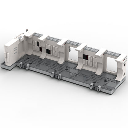 Goat Bricks Star Movie Tantive IV Hallway Expansion Building Blocks Model