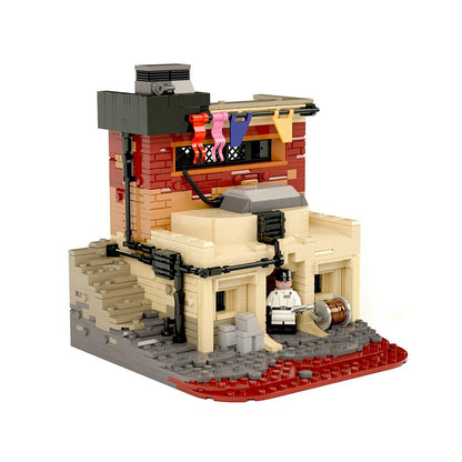Goat Bricks Star Movie Andor - Streets of Ferrix - Workshop Building Blocks Model