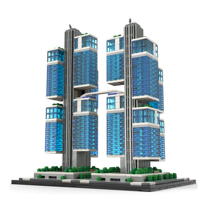 Goat Bricks DJI Sky City 1:800 Scale Building Blocks Model