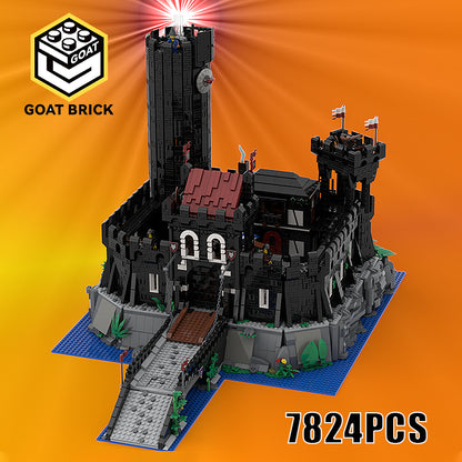 Goat Bricks Wolfpack Castle Building Blocks Model