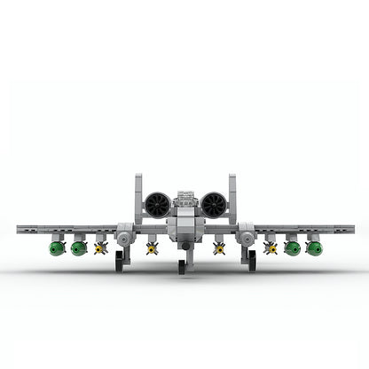 Goat Bricks A-10 Thunderbolt II 1:48 Scale Building Blocks Model