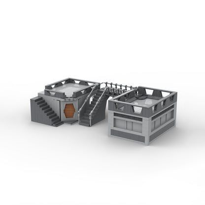 Goat Bricks Star Movie Republic Base Building Blocks Model