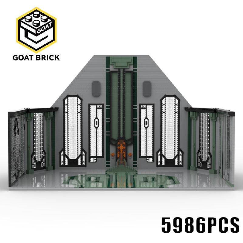 Goat Bricks Star Movie Sundari Royal Palace, Mandalore - S7 Building Blocks Model
