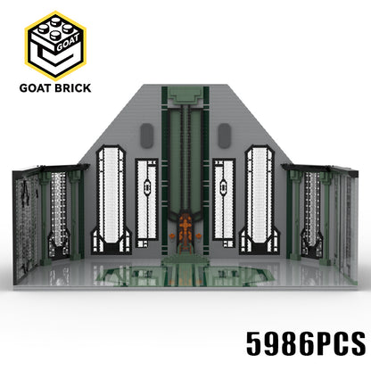 Goat Bricks Star Movie Sundari Royal Palace, Mandalore - S7 Building Blocks Model
