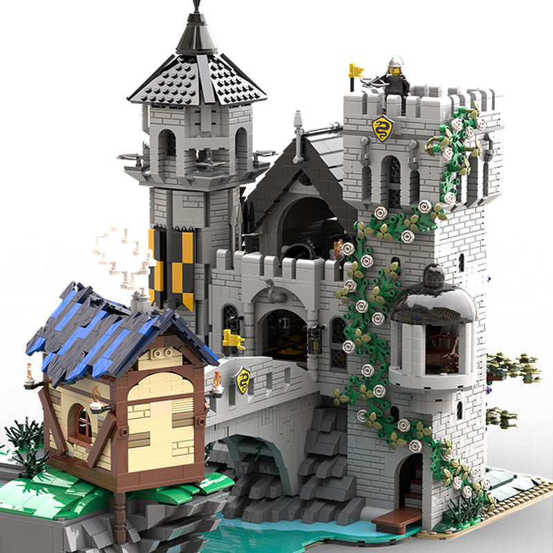 Goat Bricks Serpent's Citadel Building Blocks Model