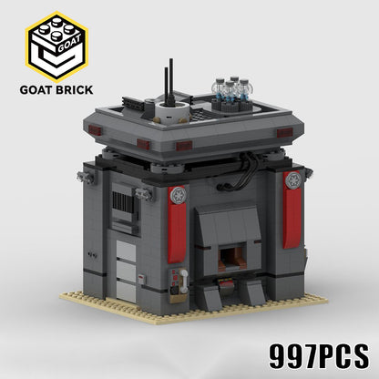 Goat Bricks Star Movie New Order - Tatooine CheckPoint Building Blocks Model