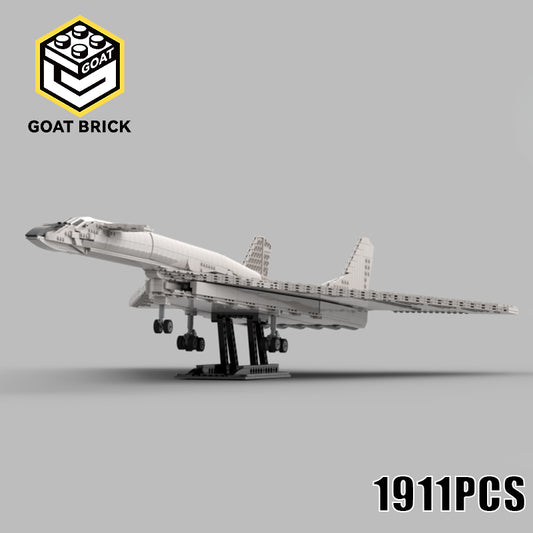 Goat Bricks North American XB-70 Valkyrie Building Blocks Model