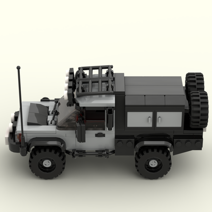 Goat Bricks City Car Off-Road Expeditions Nomad Building Blocks Model