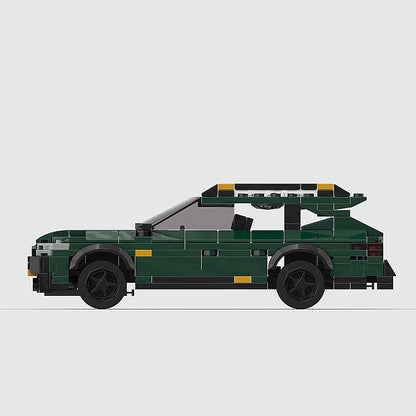 Goat Bricks Subaru Outback Wilderness (Olive Green) Building Blocks Model