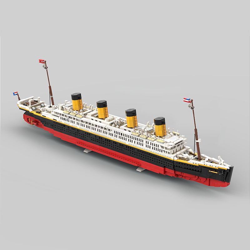Goat Bricks RMS Titanic Building Blocks Model