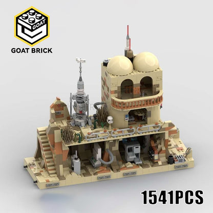 Goat Bricks Star Movie Rebel Hideout Building Blocks Model