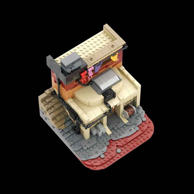 Goat Bricks Star Movie Andor - Streets of Ferrix - Workshop Building Blocks Model
